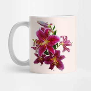 Cascade of Stargazer Lilies Mug